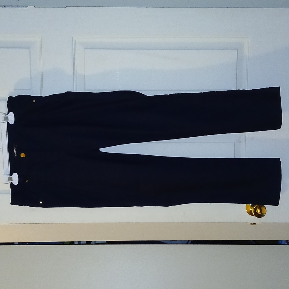 Women's black trousers.